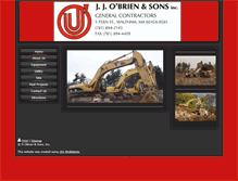 Tablet Screenshot of jjobrienandsons.com